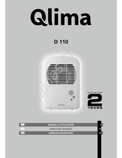 Qlima D 110 Gebruiksaanwijzing