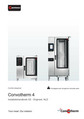 Manitowoc Convotherm 4 easyDial Installatiehandleiding