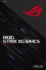 ASus ROG Strix XG32WCS Handleiding