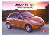 CITROEN C3 Pluriel 2006 Instructieboekje