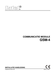 Satel GSM-4 Installatiehandleiding