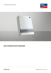 SMA POWER PLANT MANAGER Installatiehandleiding