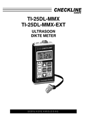 Checkline TI-25DL-MMX Gebruikershandleiding