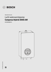 Bosch Compress Hybrid 3000i AW HC3000iAW 6 I Gebruiksinstructie