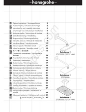 Hansgrohe Raindance E 27370000 Gebruiksaanwijzing