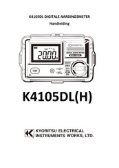 Kyoritsu Electrical Instruments Works K4105DLH Handleiding