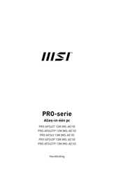 MSI PRO AP243 13M MS-AE10 Handleiding