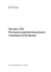 Kidde Senator 200 Installateurs Handleiding