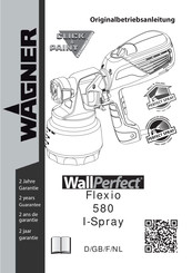 WAGNER WallPerfect Flexio 580 I-Spray Handleiding