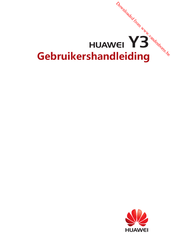 Huawei Y3 Gebruikershandleiding