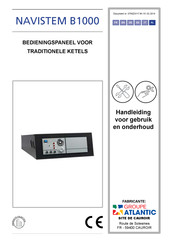 Atlantic NAVISTEM B1000 Handleiding Voor Gebruik En Onderhoud