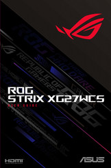 ASus ROG Strix XG27WCS Handleiding