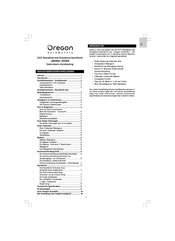 Oregon Scientific JMR868 Gebruikershandleiding