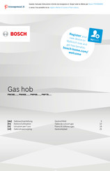 Bosch PNP7B Series Gebruiksaanwijzing