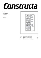 CONSTRUCTA CK181 Series Gebruikershandleiding