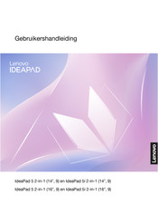 Lenovo IdeaPad 5 2-in-1 14AHP9 Gebruikershandleiding