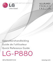 LG P880 Gebruikershandleiding