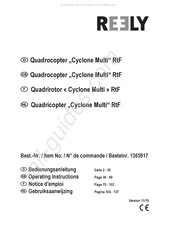 Reely Cyclone Multi Gebruiksaanwijzing