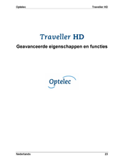 Optelec Traveller HD Handleiding