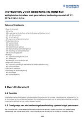 schmersal AZ 17-02ZK-2243-1 0.1M Bedienings- En Montage-Instructie