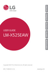 LG LM-X525EAW Gebruikershandleiding