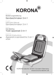 Korona 47041 Handleiding