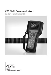 Emerson 475 Field Communicator Handleiding