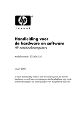 HP dv4000 Handleiding