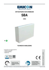 Emicon SBA Series Technische Handleiding