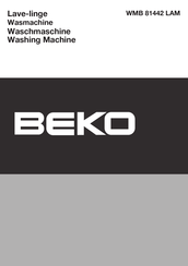 Beko WMB 81442 LAM Handleiding