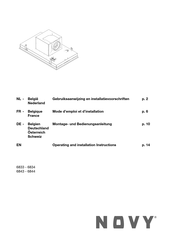 Novy 6844 Gebruiksaanwijzing En Installatievoorschriften