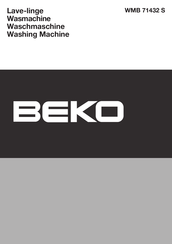 Beko WMB 71432 S Handleiding