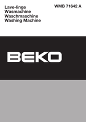 Beko WMB 71642 A Handleiding