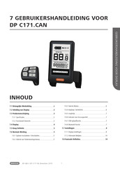 BAFANG DP C171.CAN Gebruiksaanwijzing