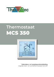 Thermelec MCS 350 Gebruikers- En Installatiehandleiding