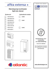 Atlantic alfea extensa + 16 Handleiding Voor Bediening En Installatie