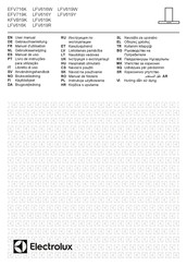 Electrolux EFV716K Gebruiksaanwijzing