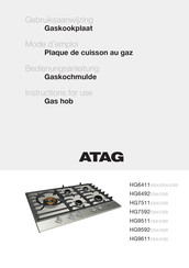 Atag HG6492 EBA Gebruiksaanwijzing