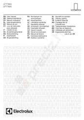 Electrolux LFT769X Gebruiksaanwijzing