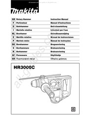 Makita HR3000C Gebruiksaanwijzing