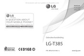 LG T385 Gebruikershandleiding