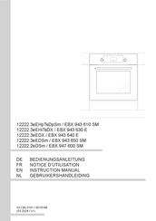 Amica 12222.3eEDSm Gebruikershandleiding