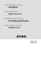 Atag WI60211BC Gebruiksaanwijzing