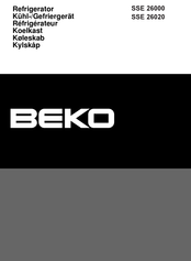 Beko SSE 26000 Handleiding