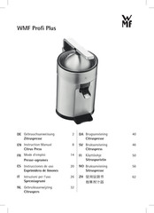 WMF Profi Plus Gebruiksaanwijzing