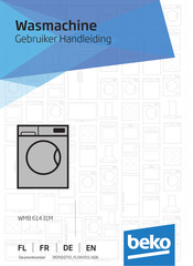 Beko WMB 71410 M Gebruikershandleiding