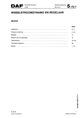 DAF F 2200 1973 Instructie