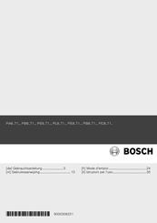 Bosch PIL8 T1 Series Gebruiksaanwijzing