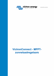 Victron energy VictronConnect MPPT Handleiding