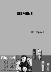 Siemens Gigaset C1 Handleiding